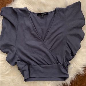 🍒one clothing co. Frilly crop top